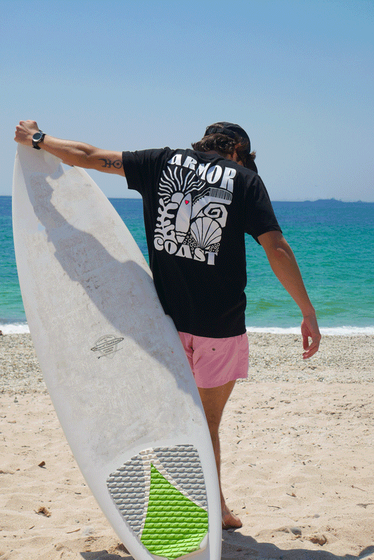 TEE ARMOR COAST - noir