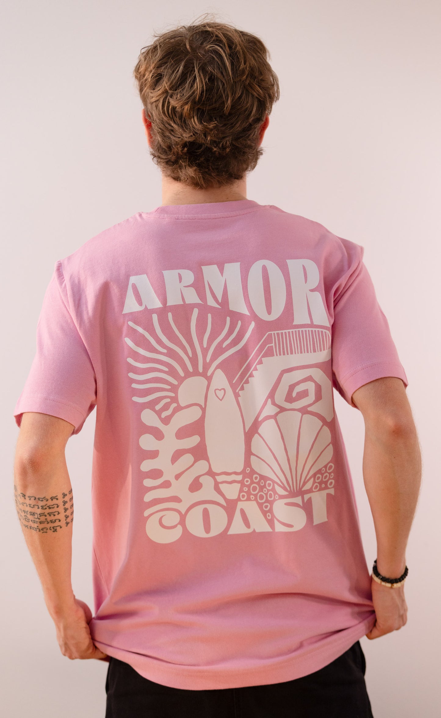 TEE ARMOR COAST - rose