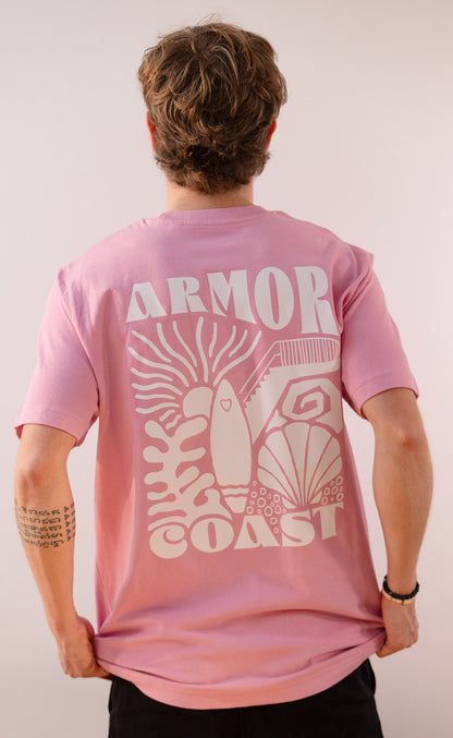 TEE ARMOR COAST - rose