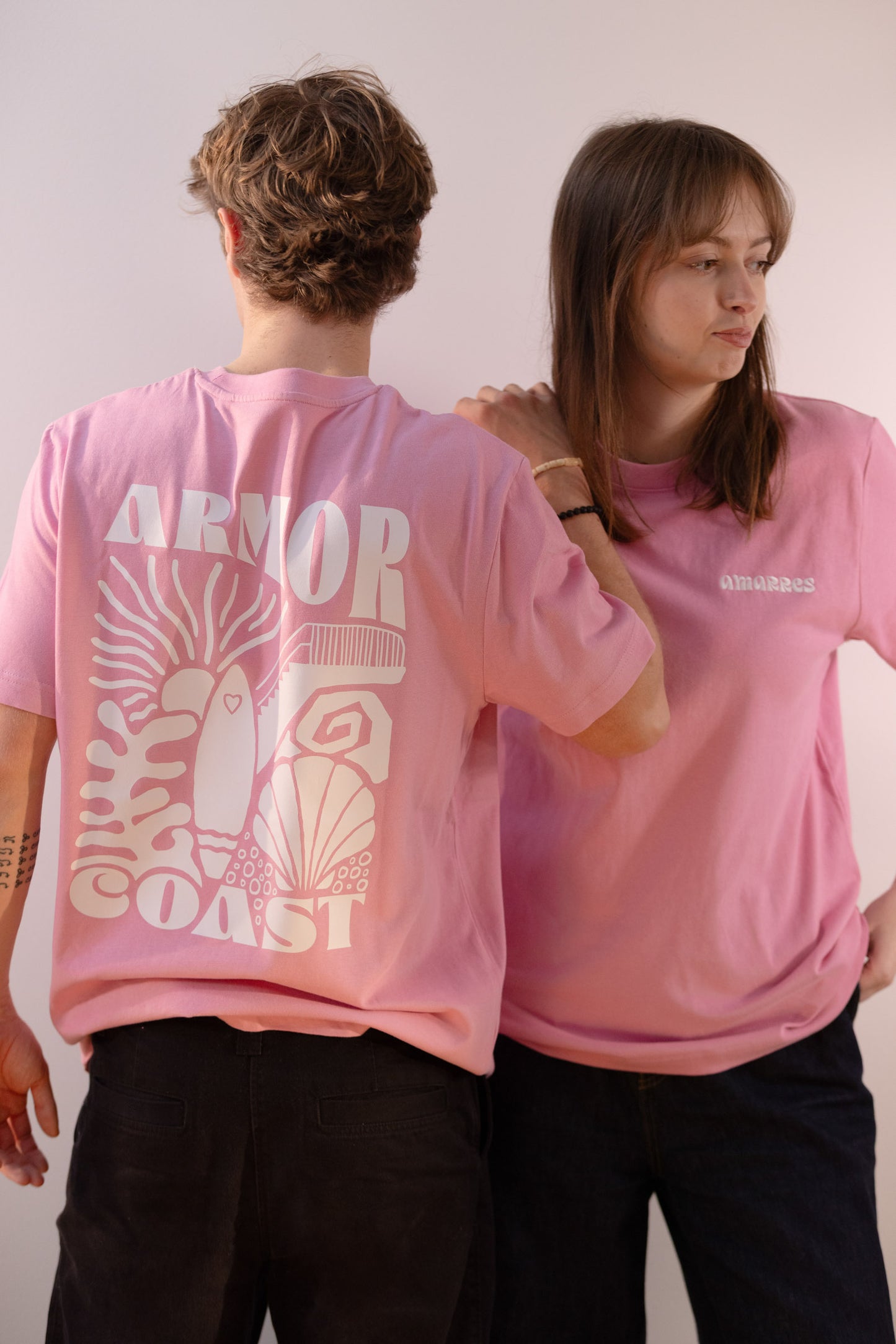 TEE ARMOR COAST - rose