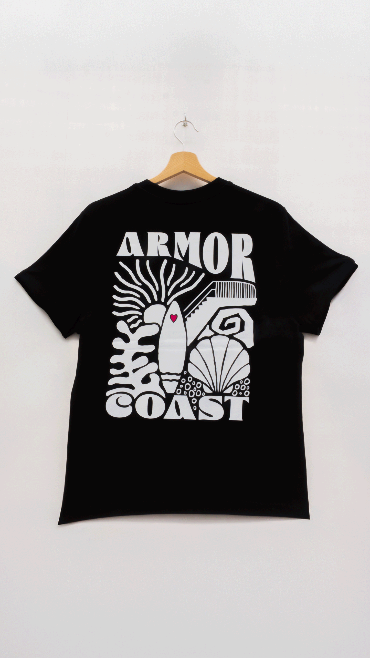 TEE ARMOR COAST - noir